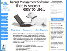 Tablet Screenshot of kennellink.com